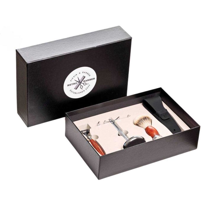 Set pentru barbierit cu aparat de ras Fusion3 Fixxia, 3 lame