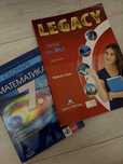 Учебник legacy b1.1 и сборник по мат за 7 клас
