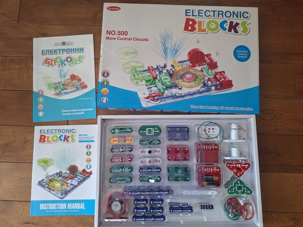 Образователна игра Electric Blocks