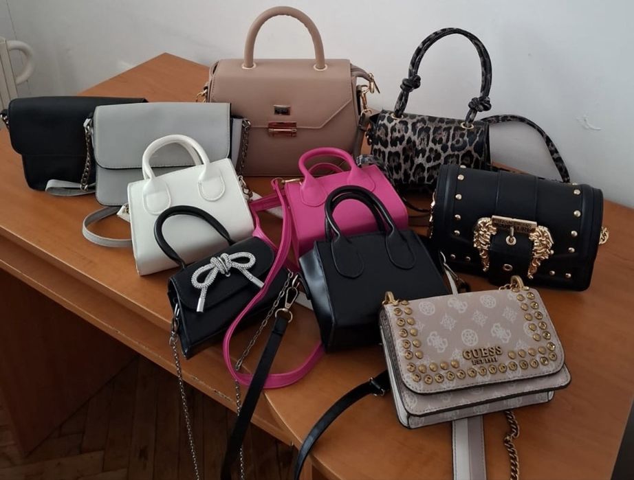 Чанти- guess, versace, sinsay, shein