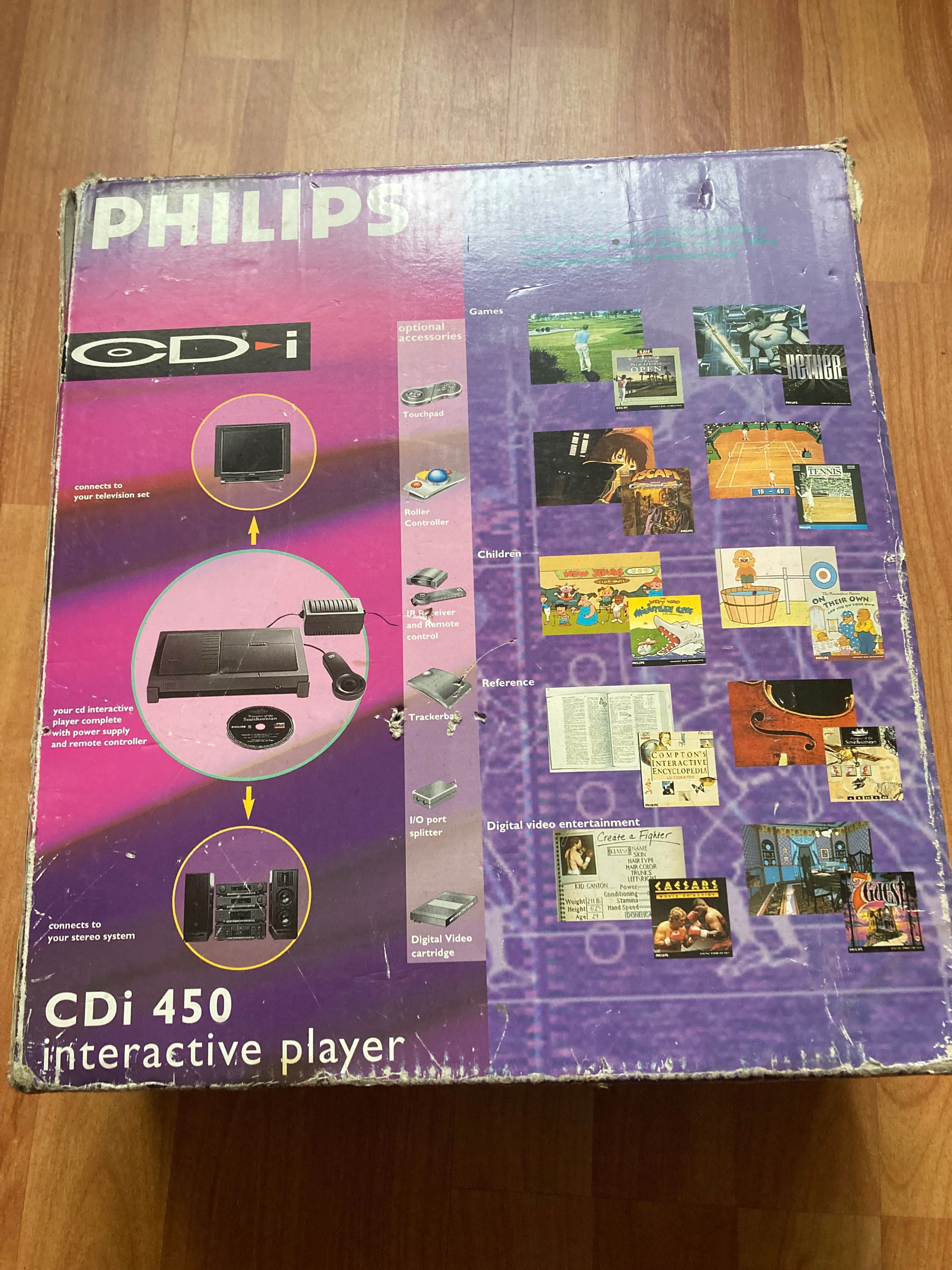 Consolă retro Philips cdi