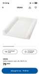 Saltea+2 huse pt ingrijire bebe - Vadra Ikea