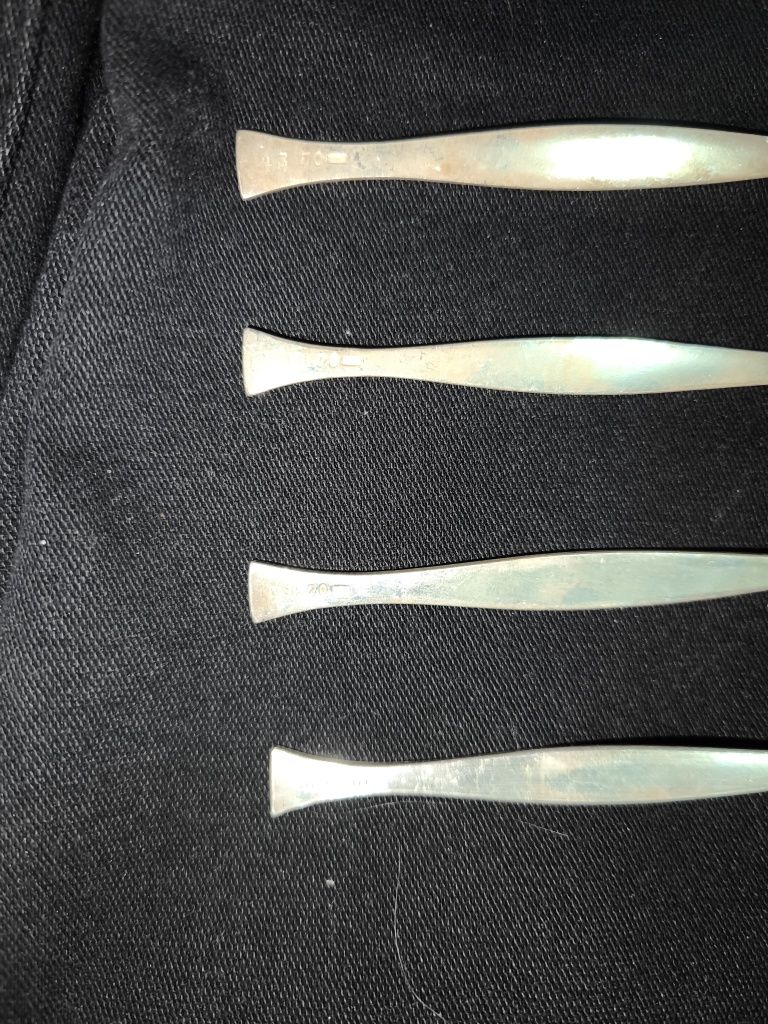 Продам ложки серебряные с позолотой