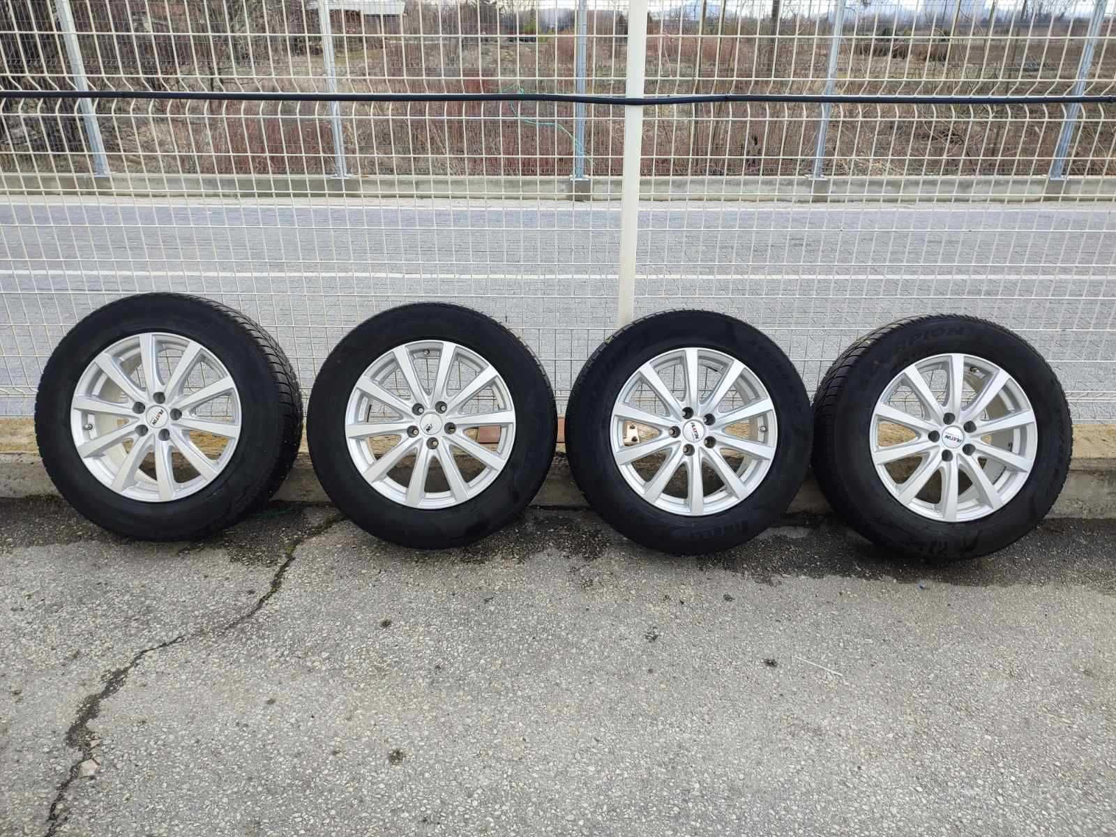 246 - 4бр. Алуминиеви джанти 17'' 5x108 с гуми 215/65R17 Opel