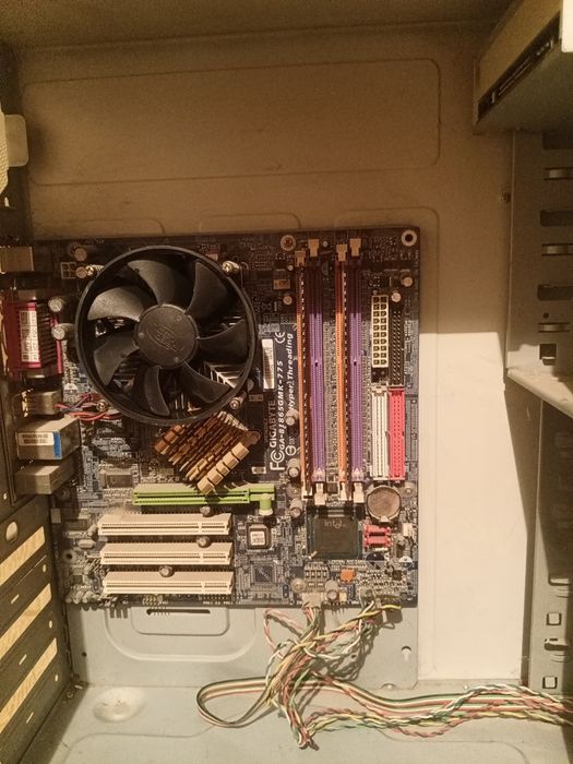 Компьютер в разборе intel celeron