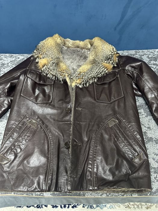 Продам кожаную куртку