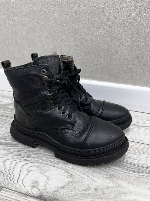 Зимние ,женские ботинки натуралка