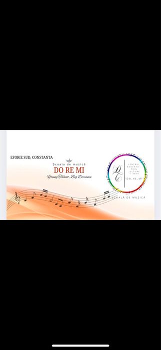 Cursuri de pian/canto/tobe/acordeon/vioara/chitara