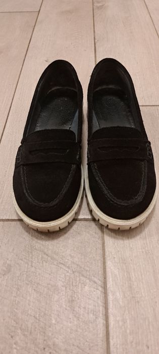 Дамски мокасини от естествен велур 37 номер