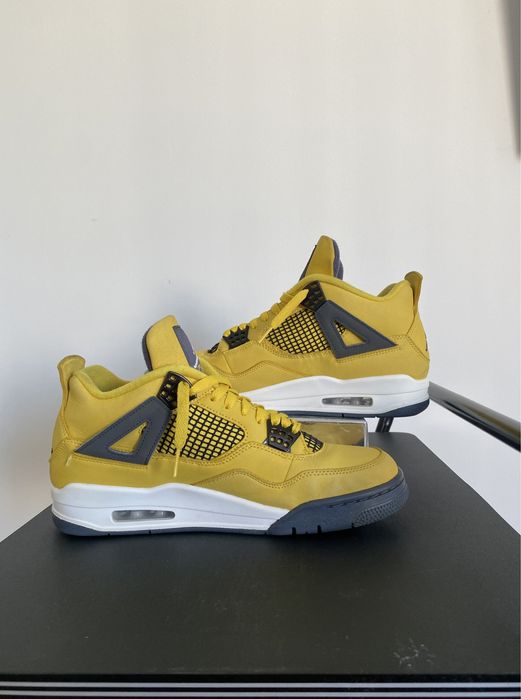 Air Jordan 4 ,,Lightning” (Nu Lacoste Adidas Dior North Face Lanvin)