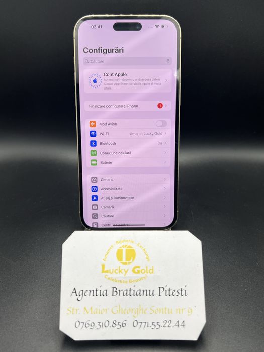 Iphone 14 pro max 128 gb 87% baterie cod 22519