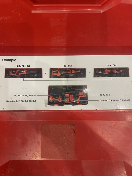 Hilti куфари  хилти