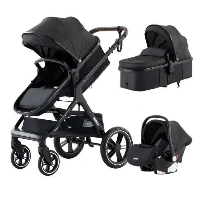 NOU Carucior bebe 3 in 1 bebelus landou copii pliabil smart + CADOU