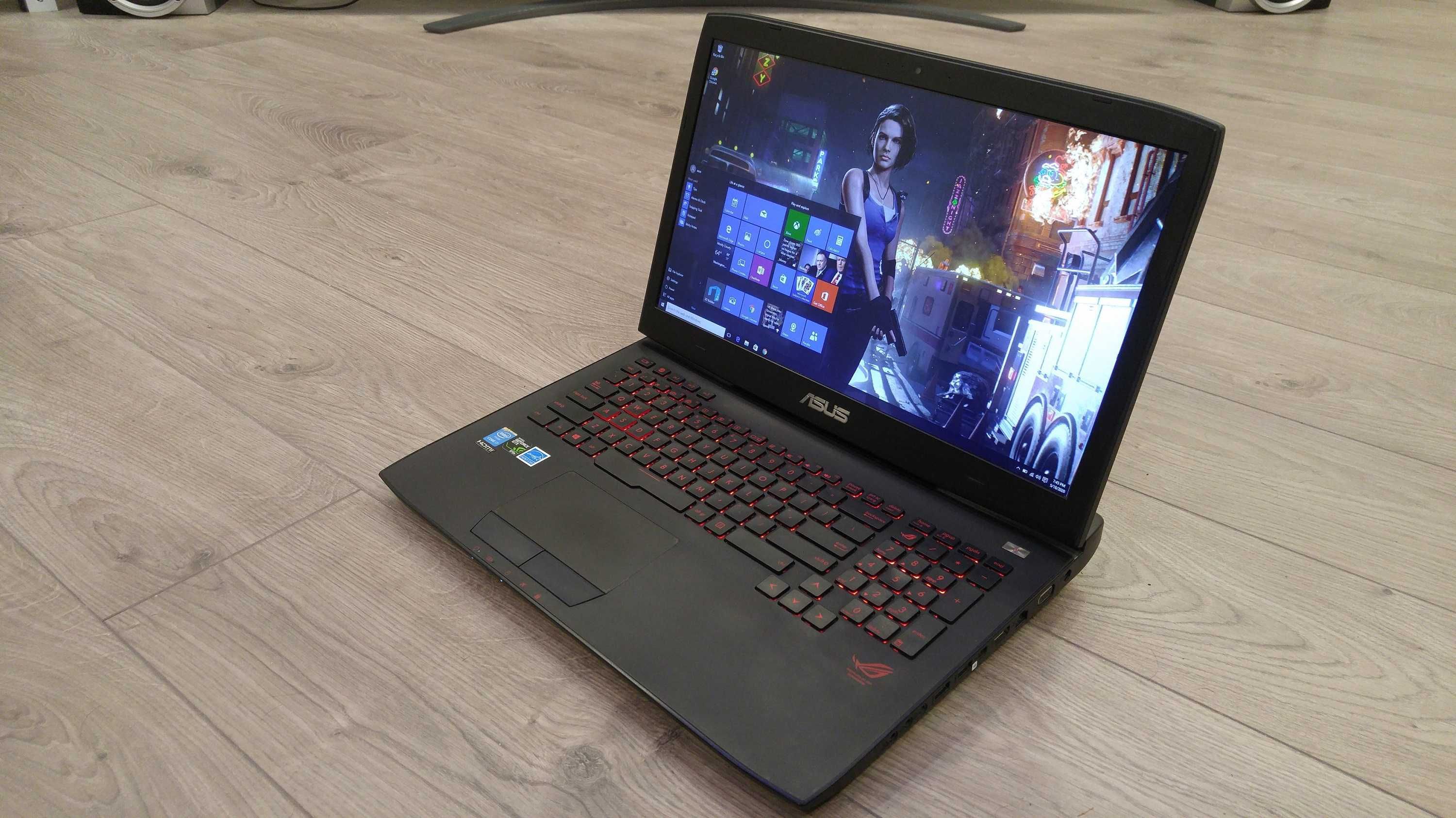 Laptop gaming Asus Rog, intel core i7 quad core , display de 17,3 inch