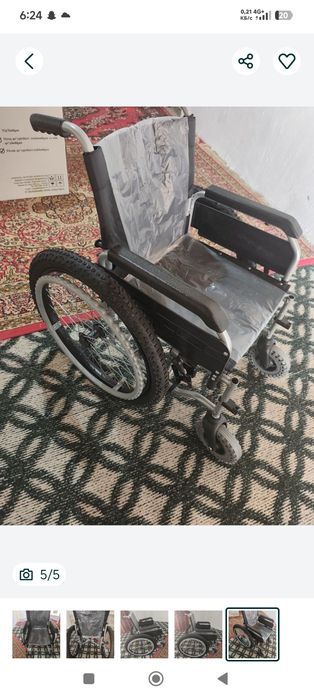 Каляска инвалидов новая