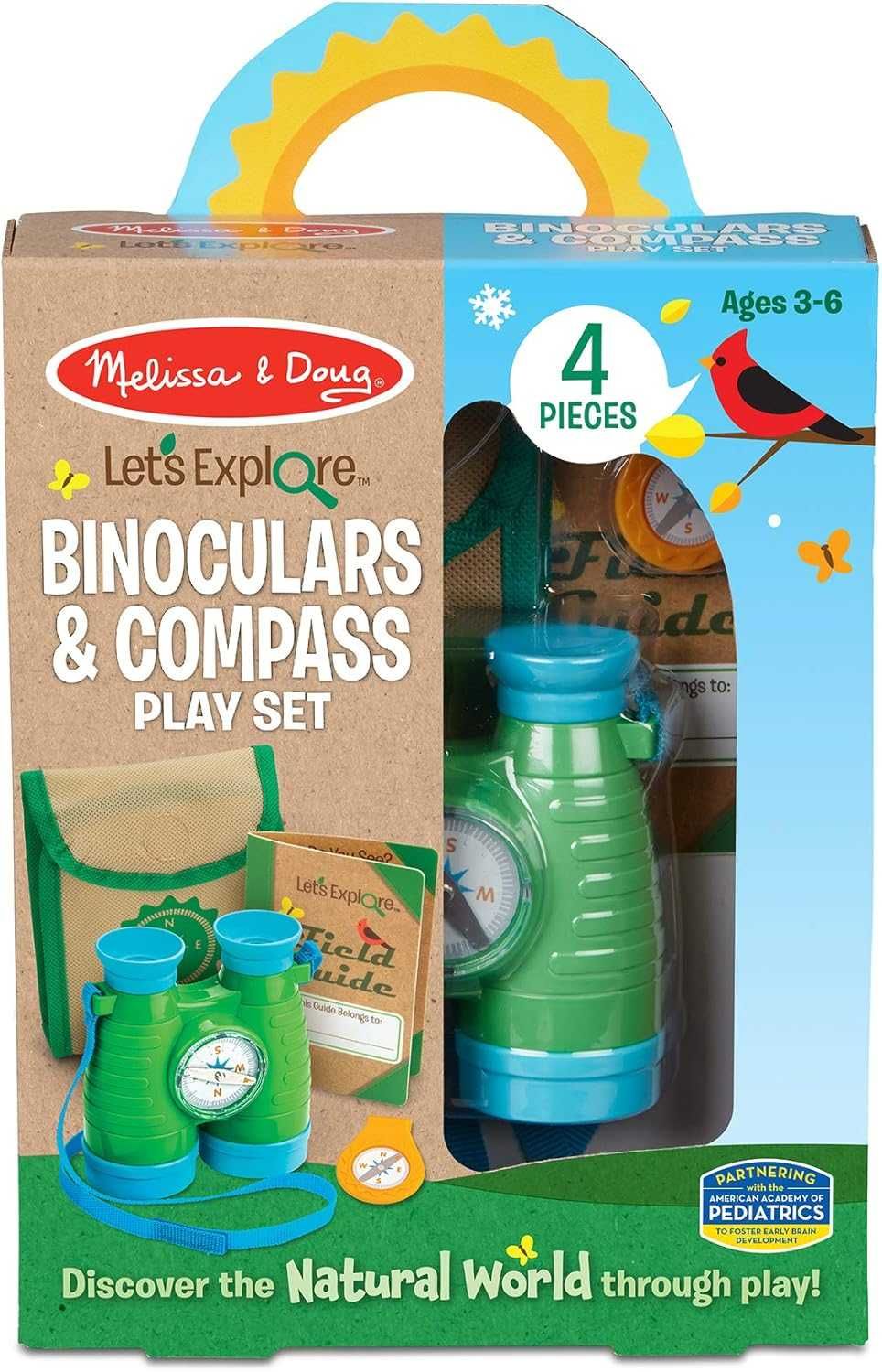 Детски Бинокъл с компас Детски комплект Melissa and Doug