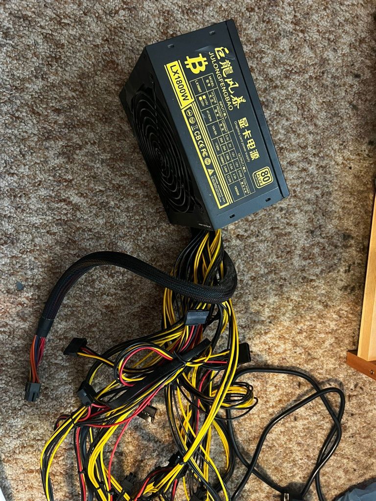 1800W / 2000W Mining Power Supply