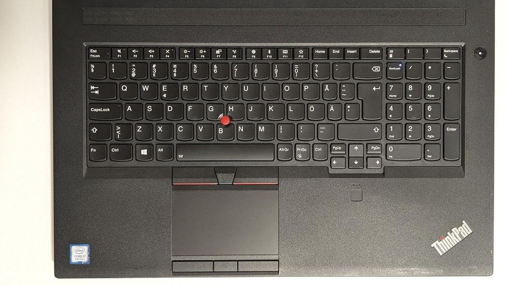 Lenovo ThinkPad P72 17.3" 1920x1080 i7-8750H 16GB 512 SSD Quadro P600