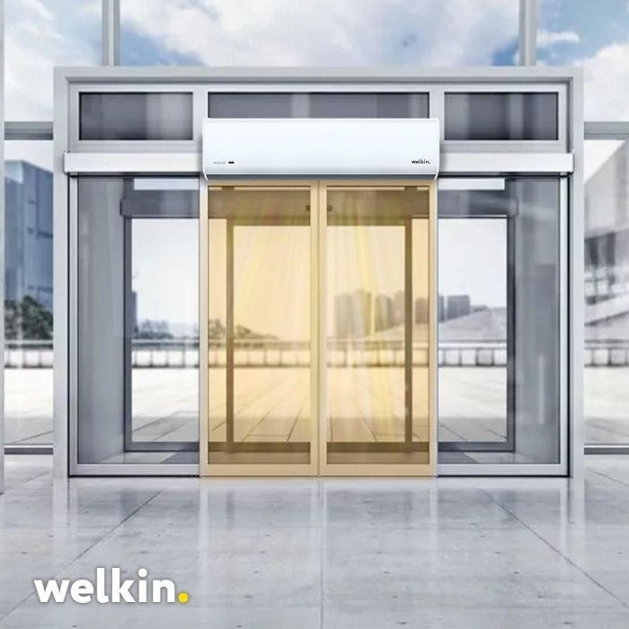 Тепловая завес от компании welkin!