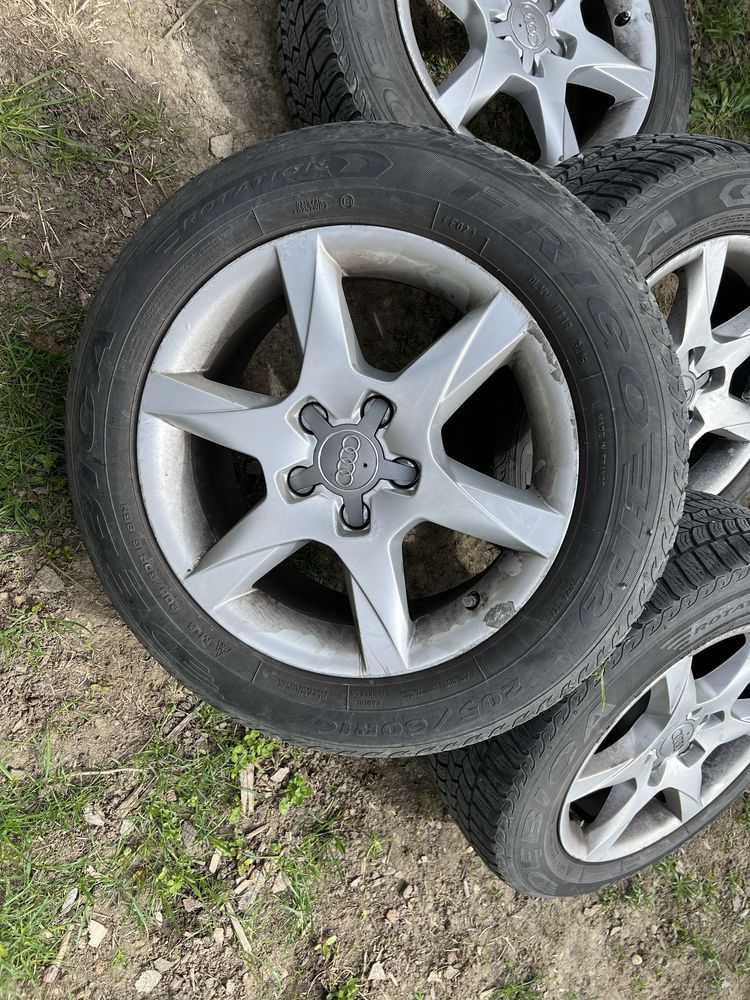 Roti Audi 16” cu anvelope iarna 205/60/16