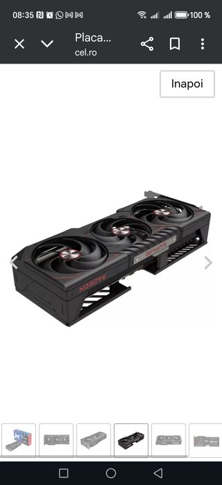 RX 9070XT Pulse Saphire  Noua (20zile)