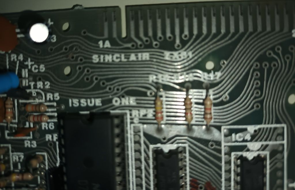 Sinclair Zx 81,placa de bază!