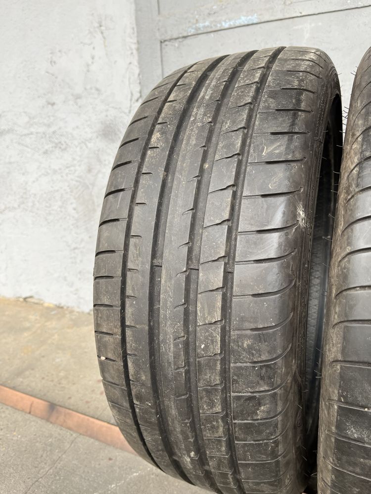 2 бр. летни гуми 205/45/17 GoodYear RSC 5+ mm DOT 2719