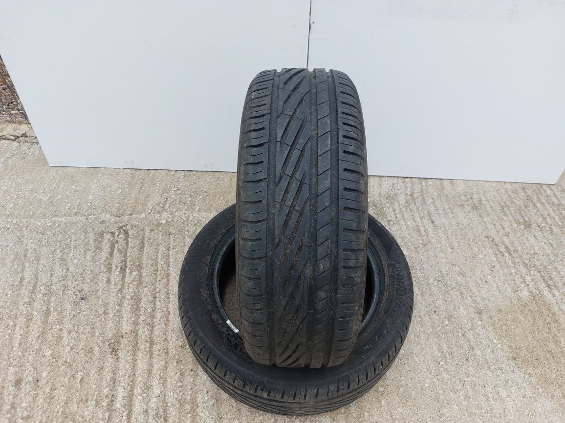 150 lei bucata! Doua anvelope VARA 205 55 17 Uniroyal 2021! 7 mm