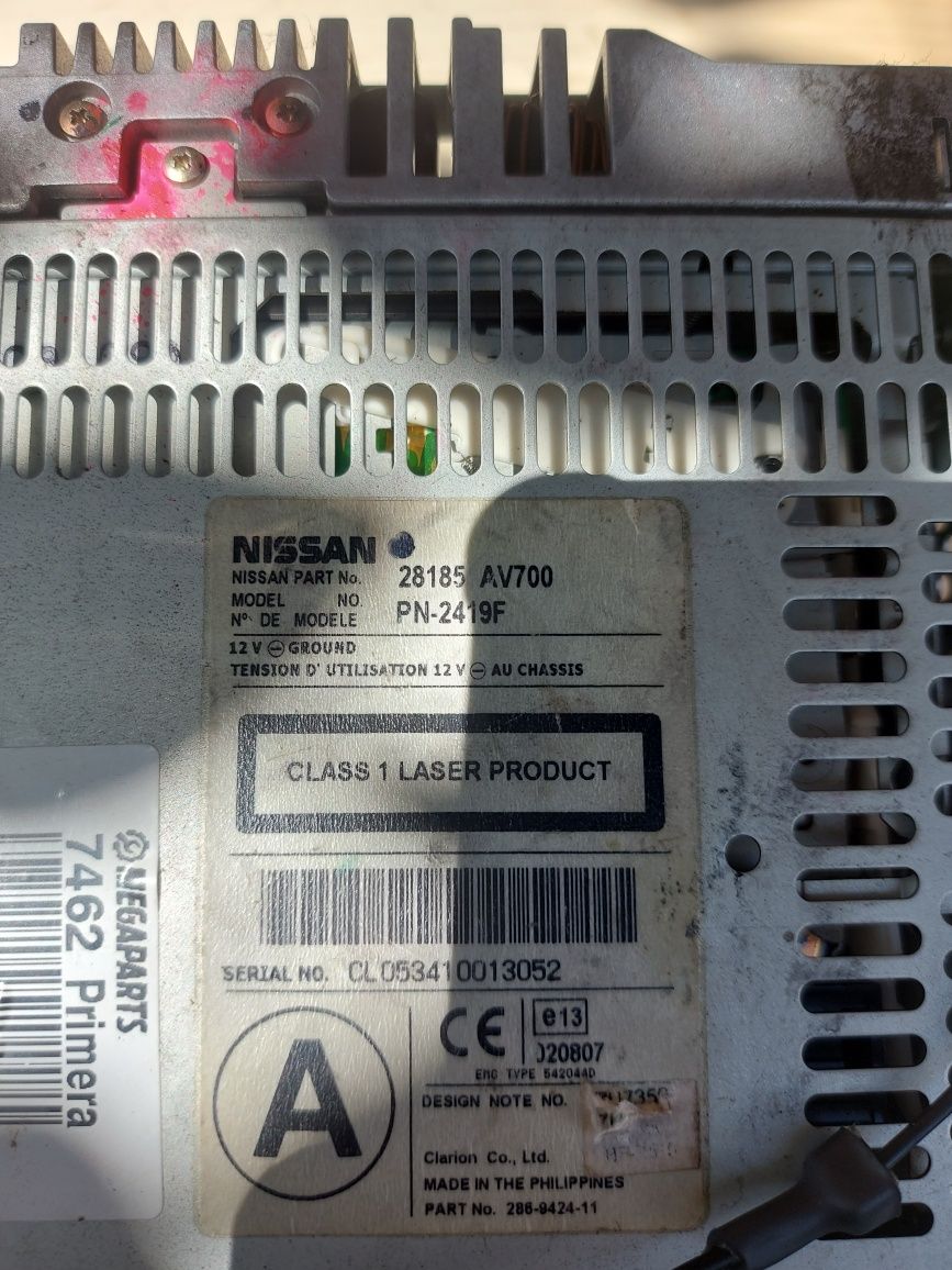 Оригинално ( фабрично ) CD Нисан Примера П12 / Nissan Primera P12