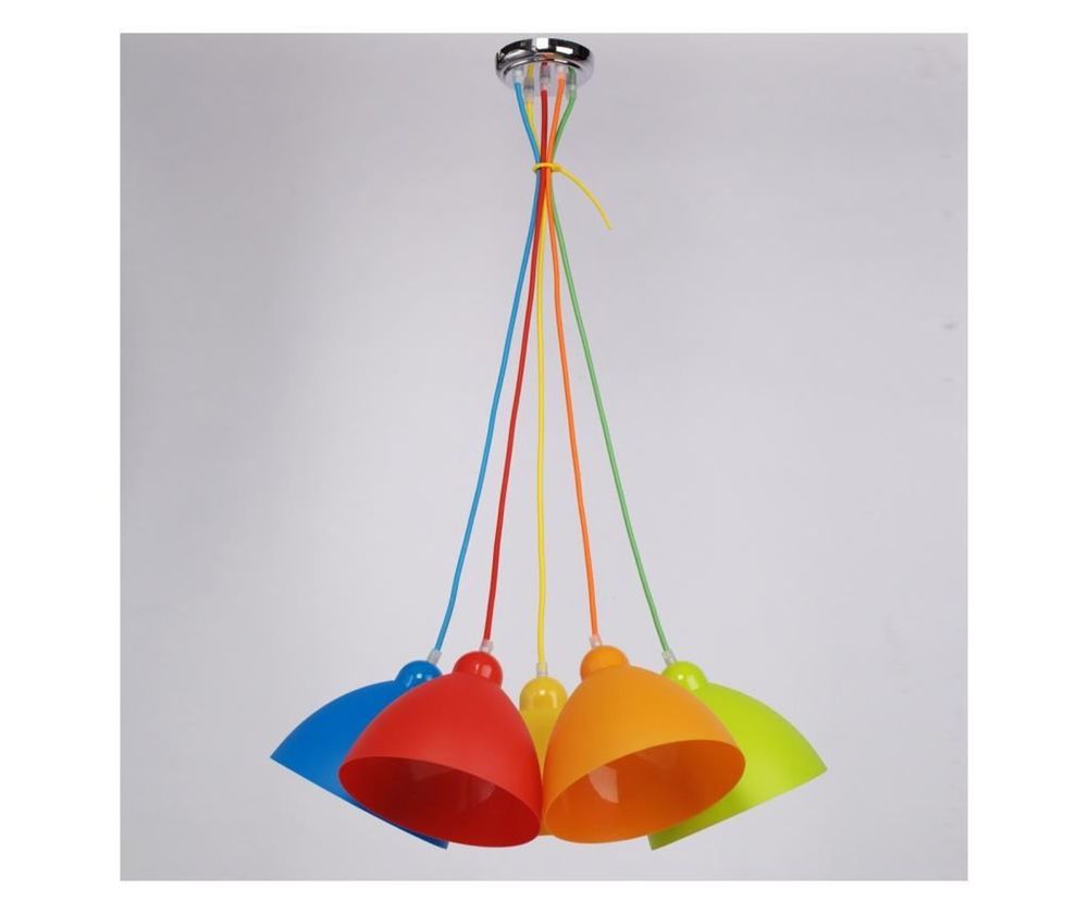 Lampa - lustra - 5 culori