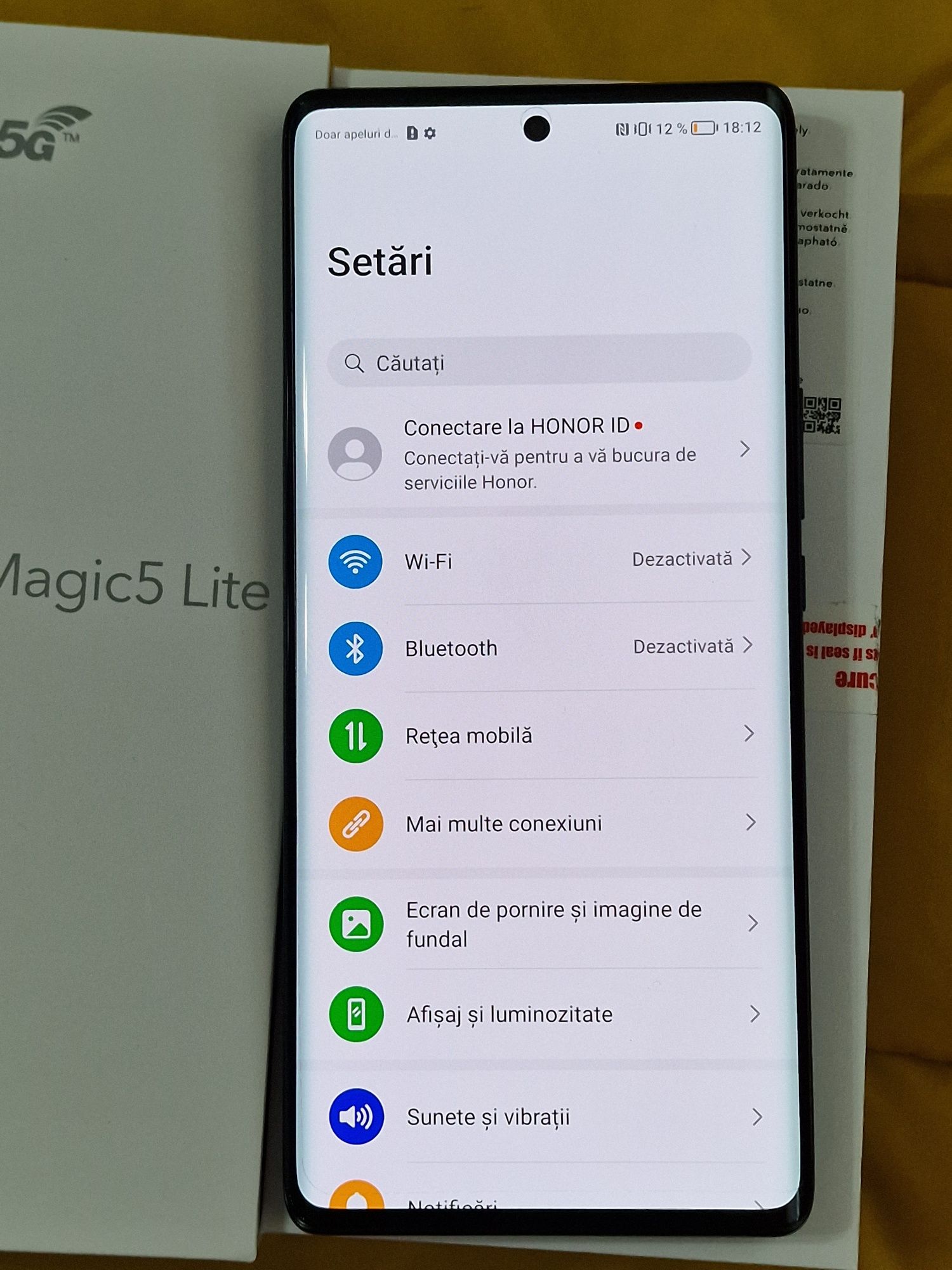 Honor Magic 5 Lite 128Gb, 6Gb Ram, Impecabil, Liber, Garanție Orange!!