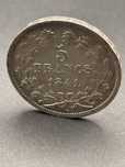 Moneda 5 Francs 1841 Lille franci Argint