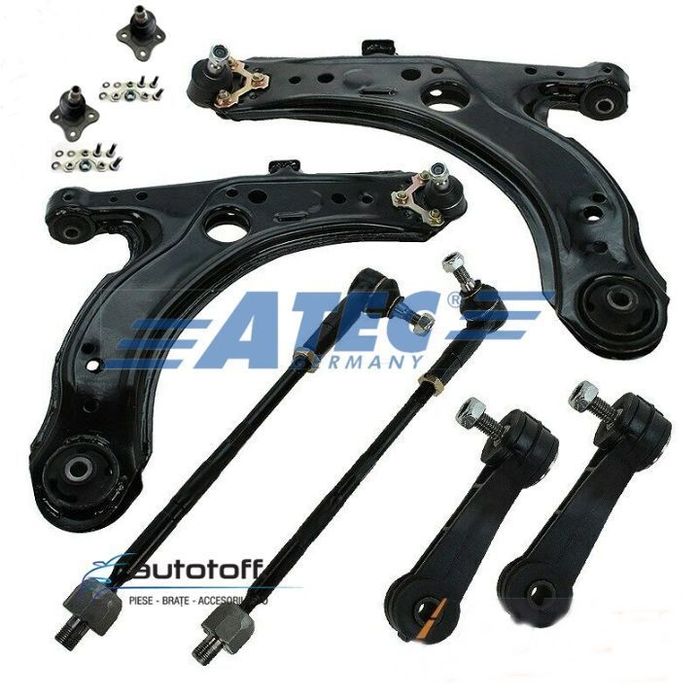 Kit articulatie fata VW Golf 4 Bora Beetle Audi A3 Seat Leon Toledo Skoda Octavia - 10 piese ATEC