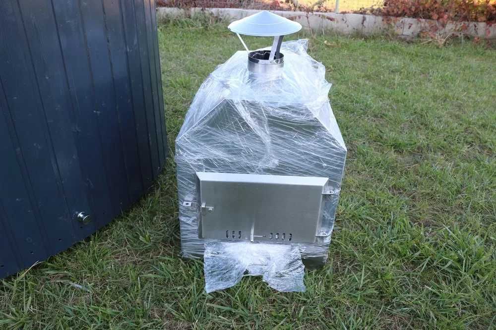 Ciubăr din fibră de sticlă cu soba - 2 m diametru, 6-7 persoane