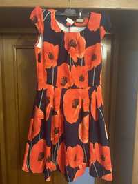 Rochie cu maci marimea 44