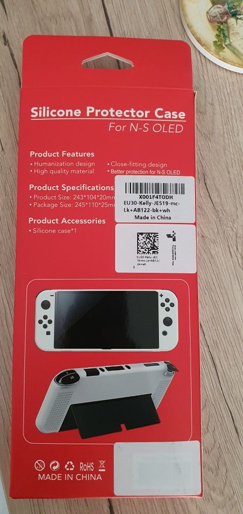 Husa Nintendo Switch + Thumbs grips incluse