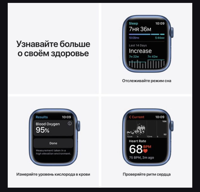 Apple Watch 7 45 мм часы