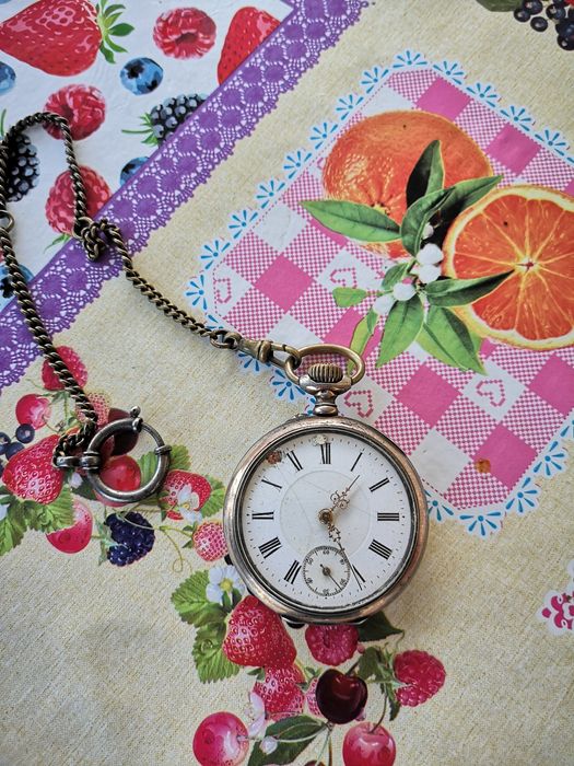 Ceas de buzunar din argint!