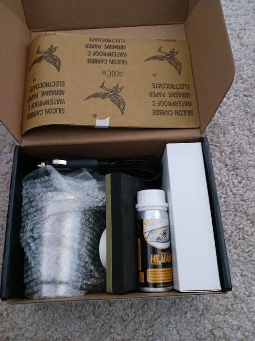Set Hilmann pentru restaurare faruri cu polimer