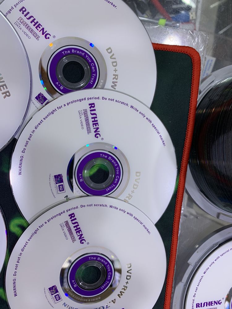 CD-R,DVD-R,DVD+R,DVD+RW новые чистые диски