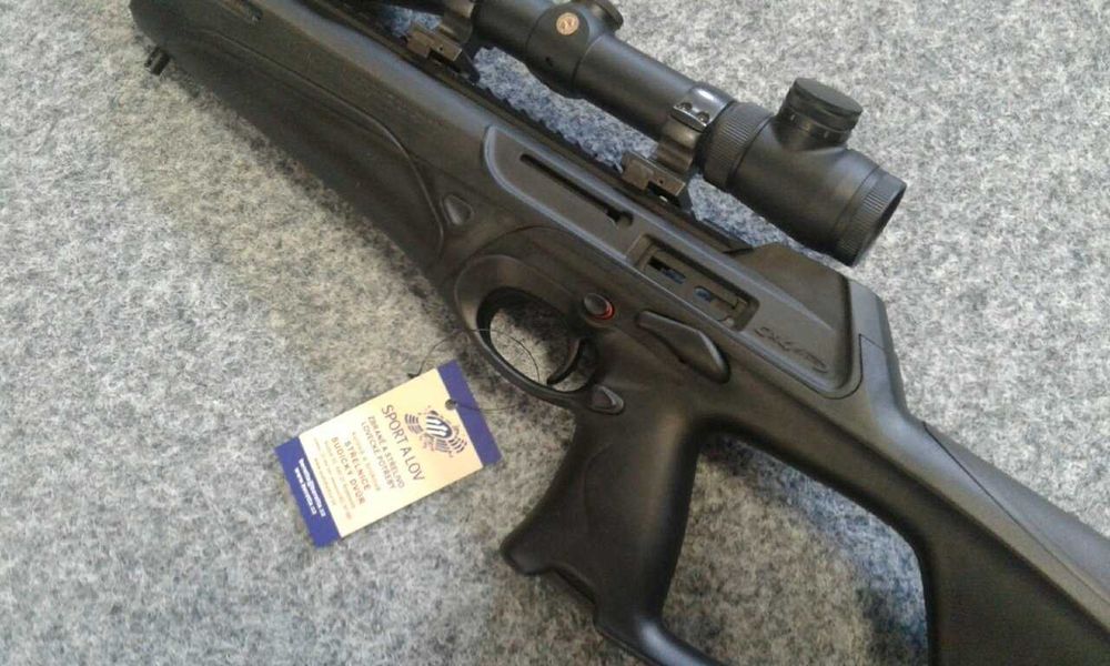 MODEL NOU! Pusca Modificata (V.2) Co2! (5.5J) Airsoft Cu Munitie