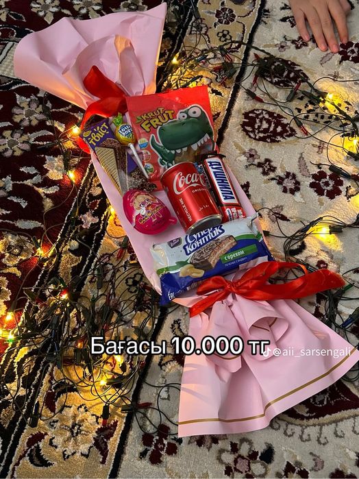 Большая конфета на новый год