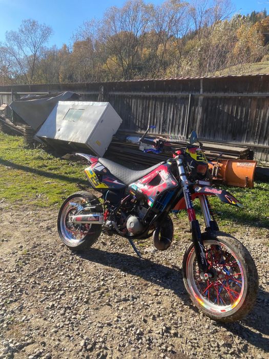 Supermoto aprilia mx (rs)125 2t înmatriculat A1 (KTM,Yamaha )