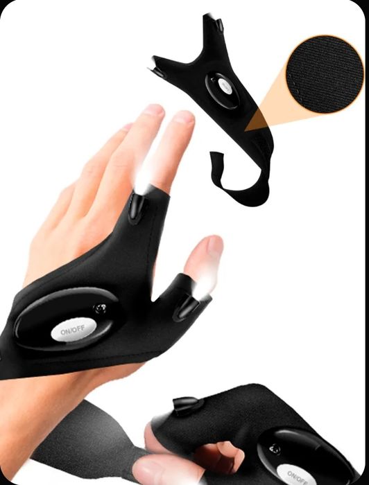 Перчатки с фонариком