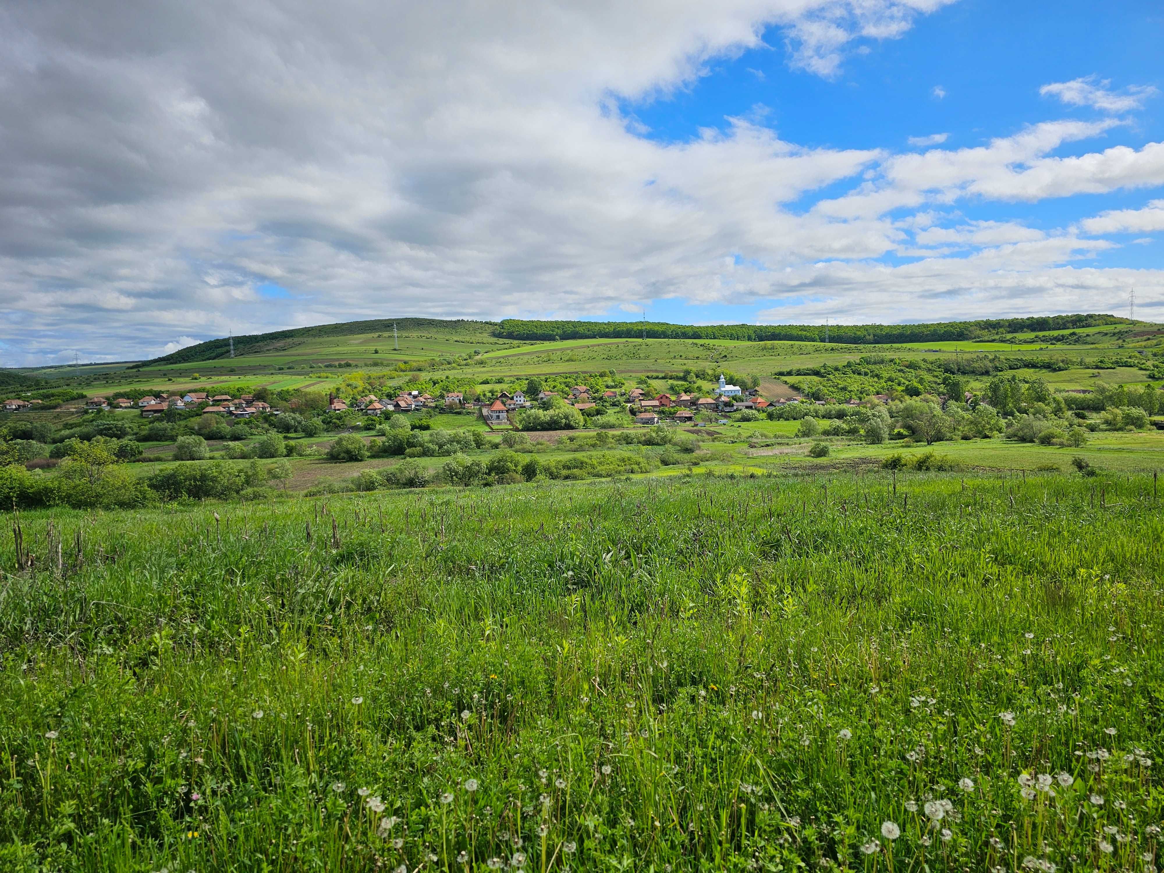 Vand teren extravilan, panorama superba, 4200mp ,21 km de Cluj, 6E MP