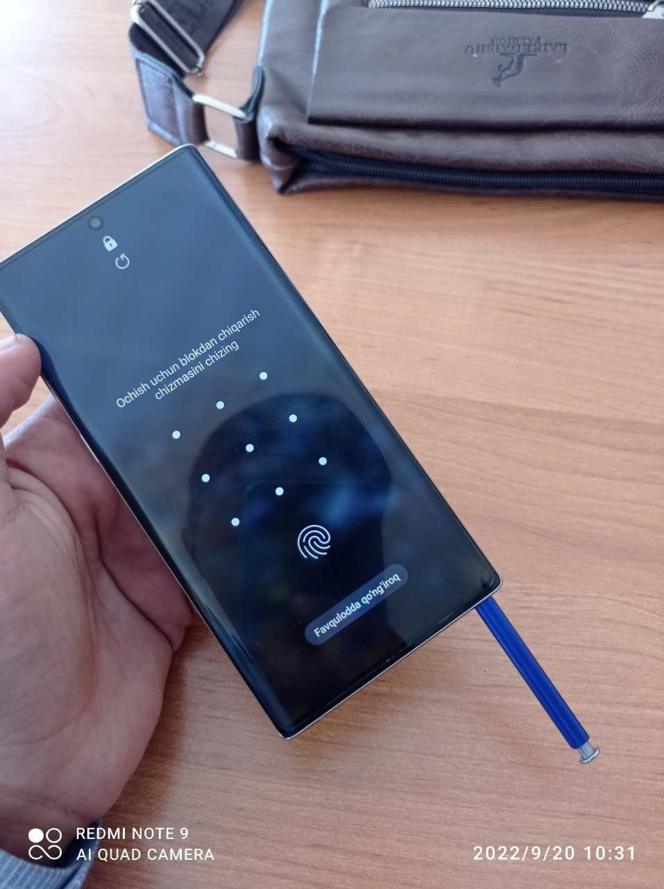 Samsung Note 10 5G sotiladi