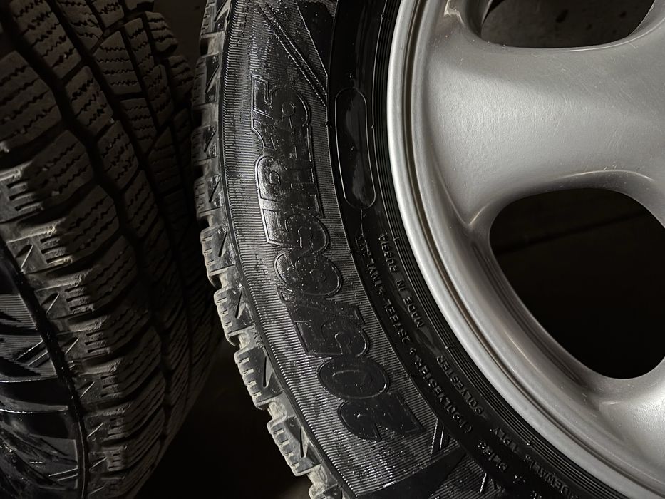 Диски с зимними шинами R15