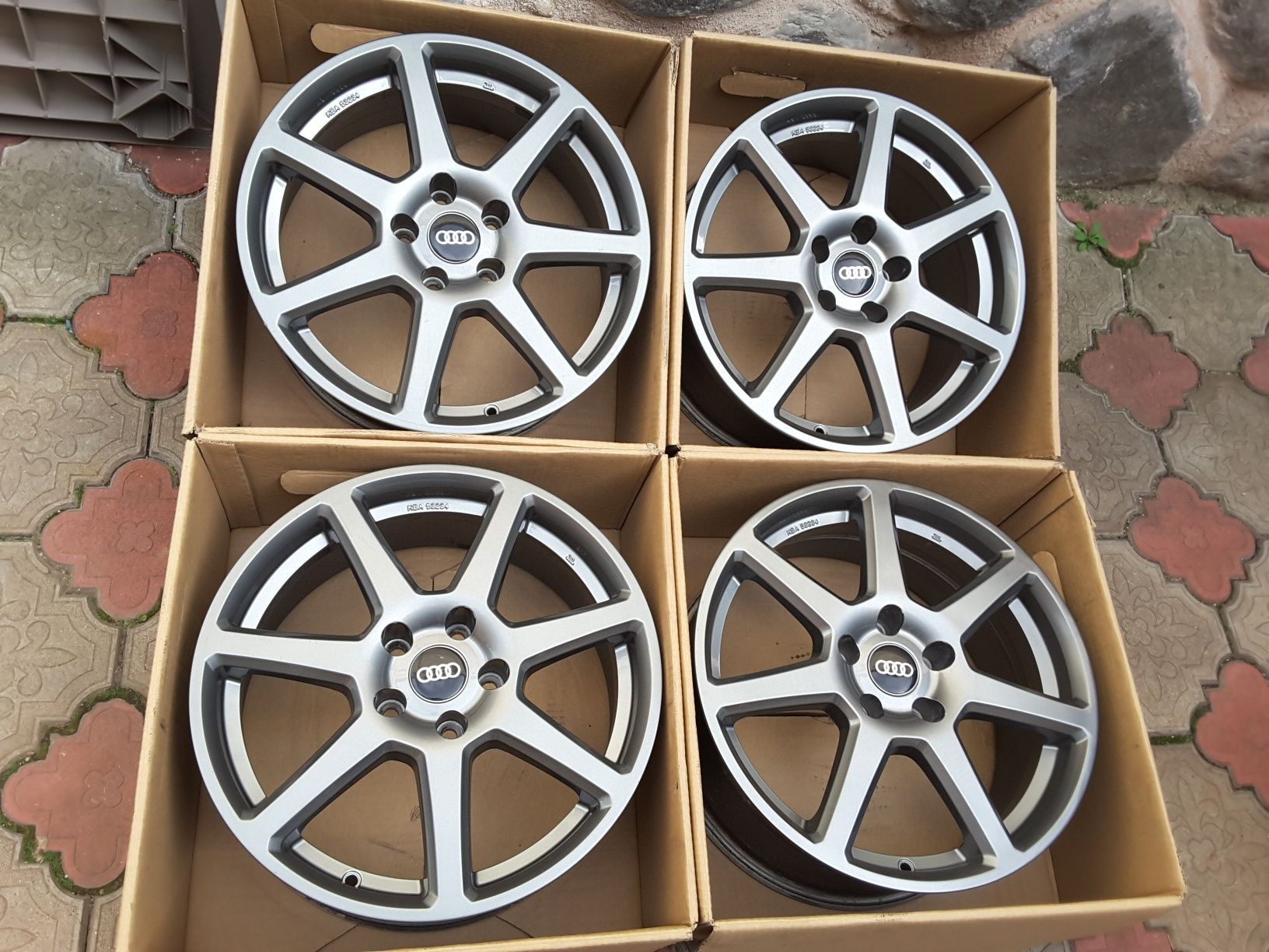 jante aliaj 17; 5x112; Audi A4B8, A4B9, A5, A6C7, A6C8, Q3, Q5