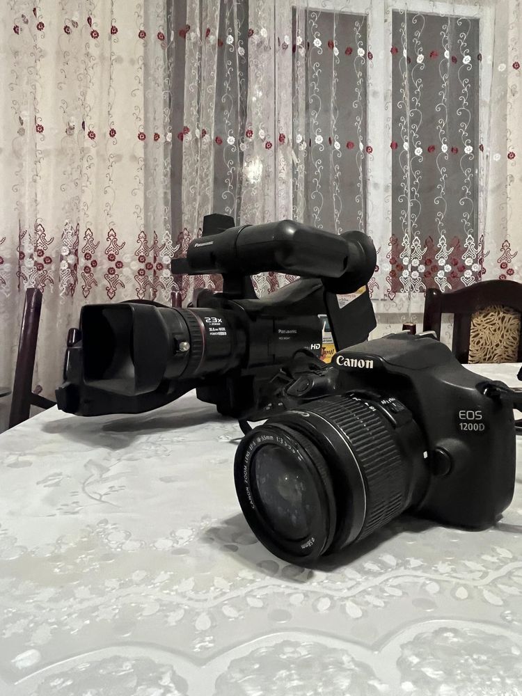 Camera Panasonic + Canon
