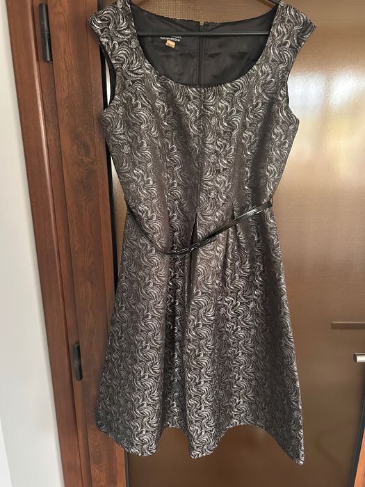 Дамска рокля - сребриста